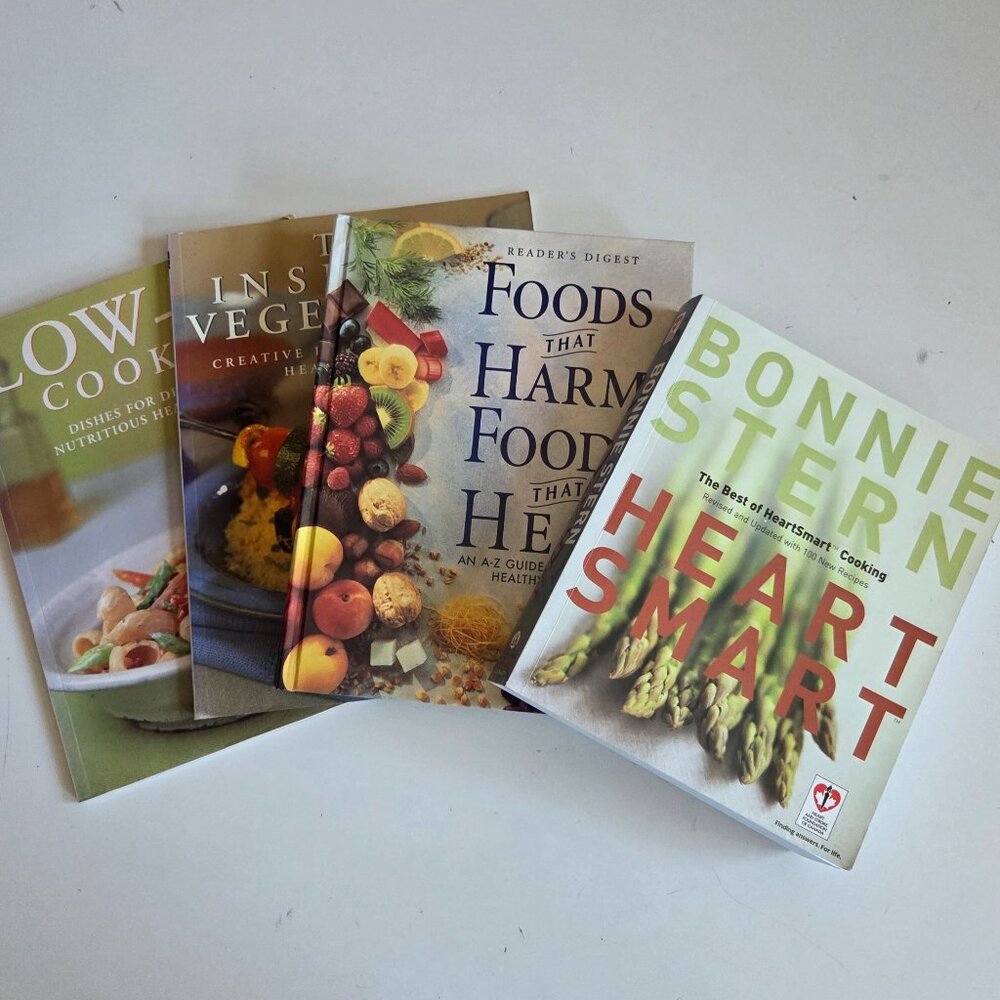 Healthy food cook books